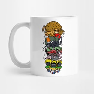 Roadkill Burger Mug